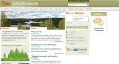 Desktop Screenshot of bioenergiportalen.se