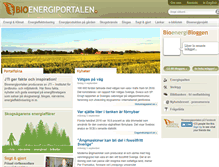 Tablet Screenshot of bioenergiportalen.se